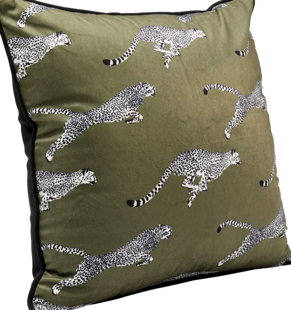 KARE Design Kussen Running Chetahs 45x45cm