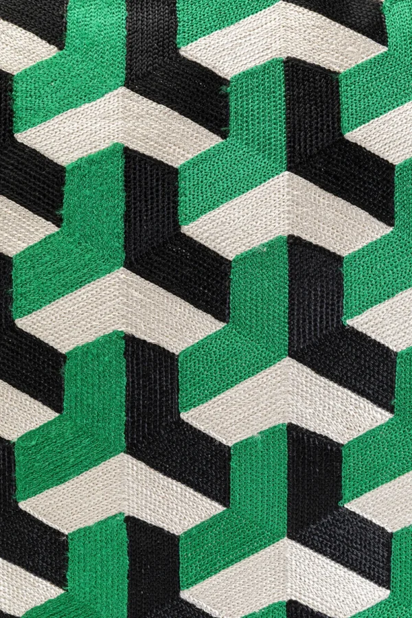 KARE Design Kussen Scale Green 60x40cm