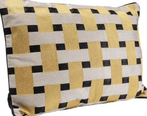 KARE Design Kussen Treccia Yellow 60x40cm