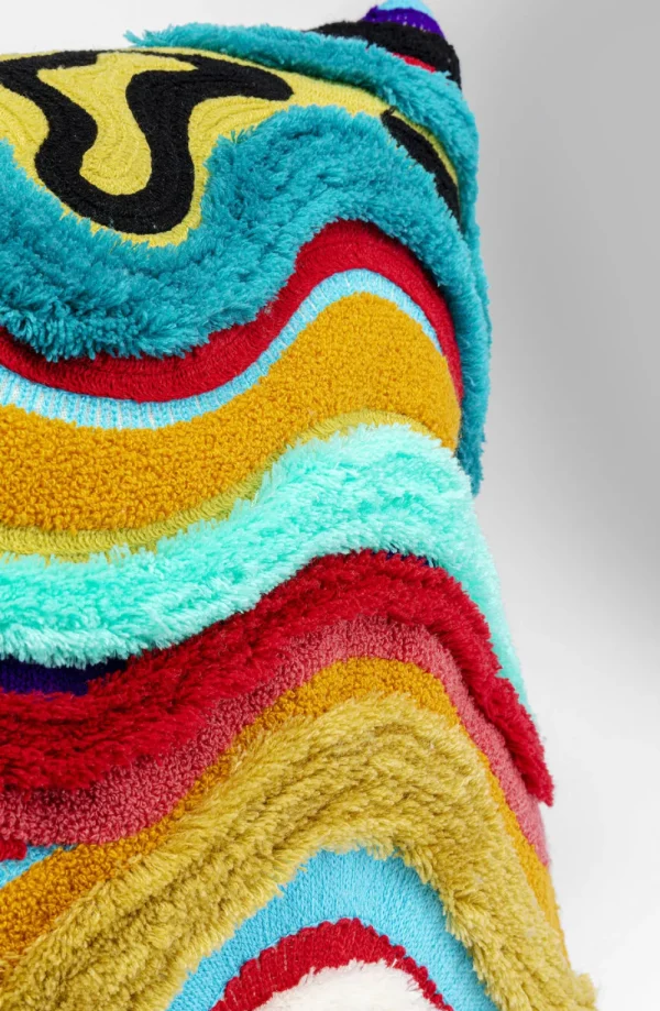 KARE Design Kussen Waves Multi 45x45cm