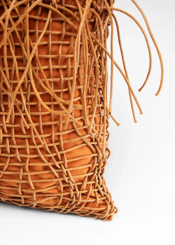 KARE Design Kussen Zoe Fringes 45x45cm