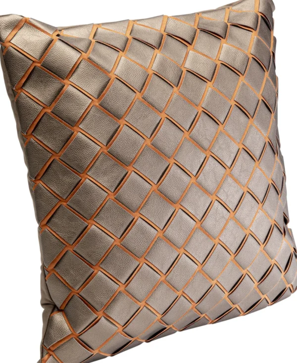 KARE Design Kussen Zoe Patch Green 45x45cm