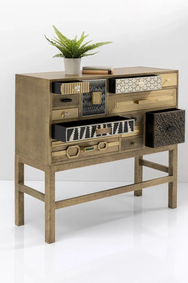 KARE Design Ladekast Chalet Gold 13 Drawers