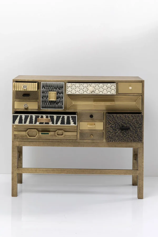 KARE Design Ladekast Chalet Gold 13 Drawers