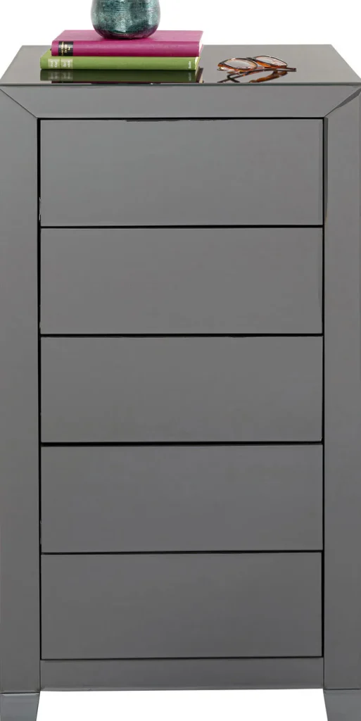 KARE Design Ladekast Luxury Push 5 Lades Grijs