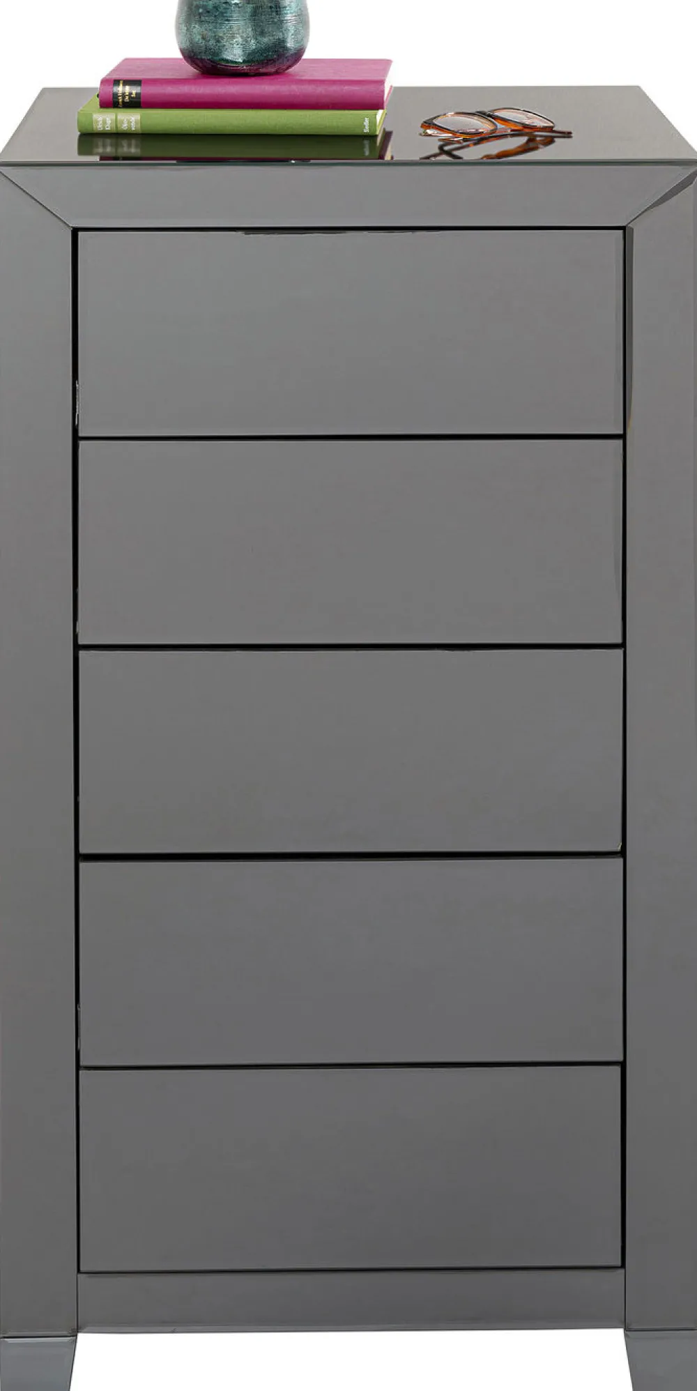 ladekast_luxury_push__lades_grijs_5.webp KARE Design Ladekast Luxury Push 5 Lades Grijs