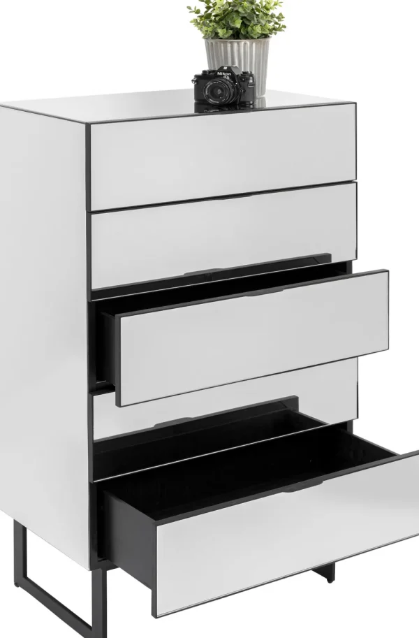 KARE Design Ladekast Soran 5 Drawers Black 65x114cm