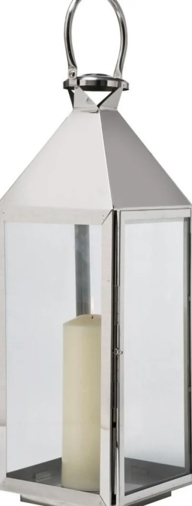 KARE Design Lantaarn Giardino Zilver (4-delig)