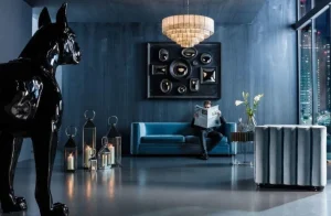 KARE Design Lantaarn Giardino Zilver (4-delig)