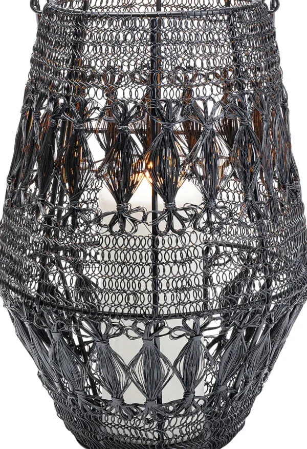 KARE Design Lantaarn Hayat Black 33cm