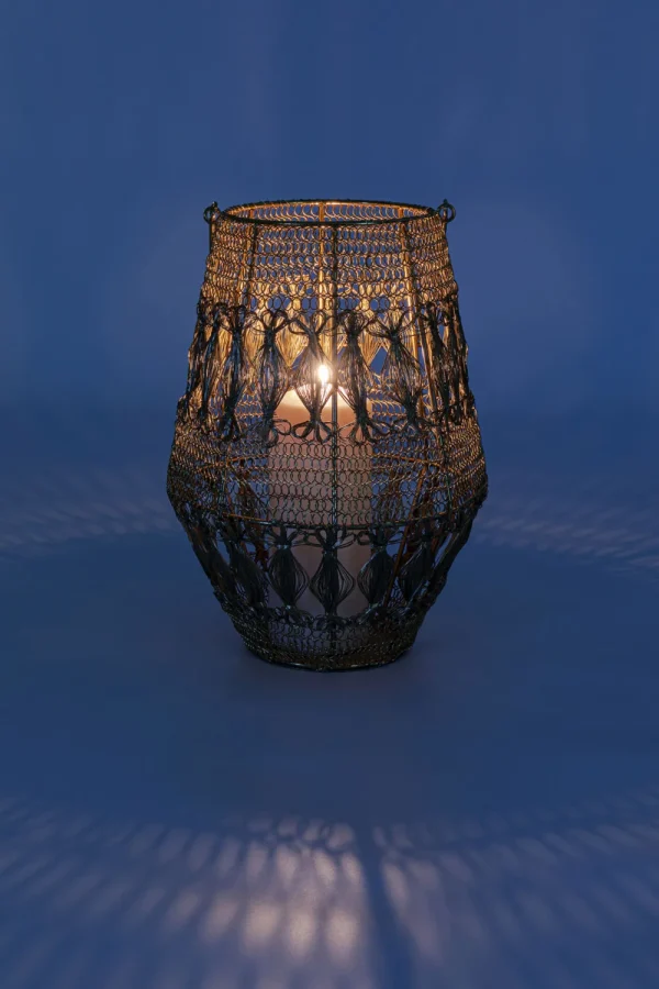 KARE Design Lantaarn Hayat Brass 33cm