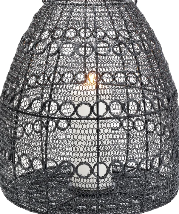 KARE Design Lantaarn Hayat Cone Black 37cm