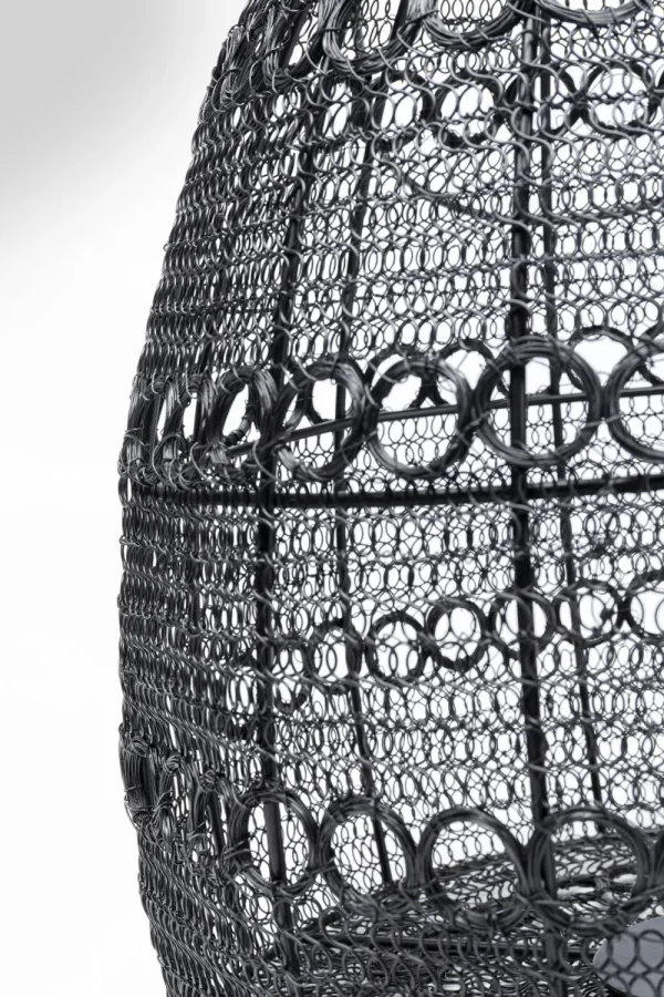 KARE Design Lantaarn Hayat Cone Black 37cm