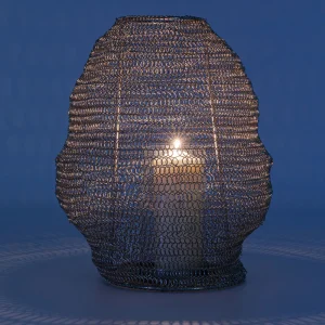 KARE Design Lantaarn Mesh Silver Ø30cm