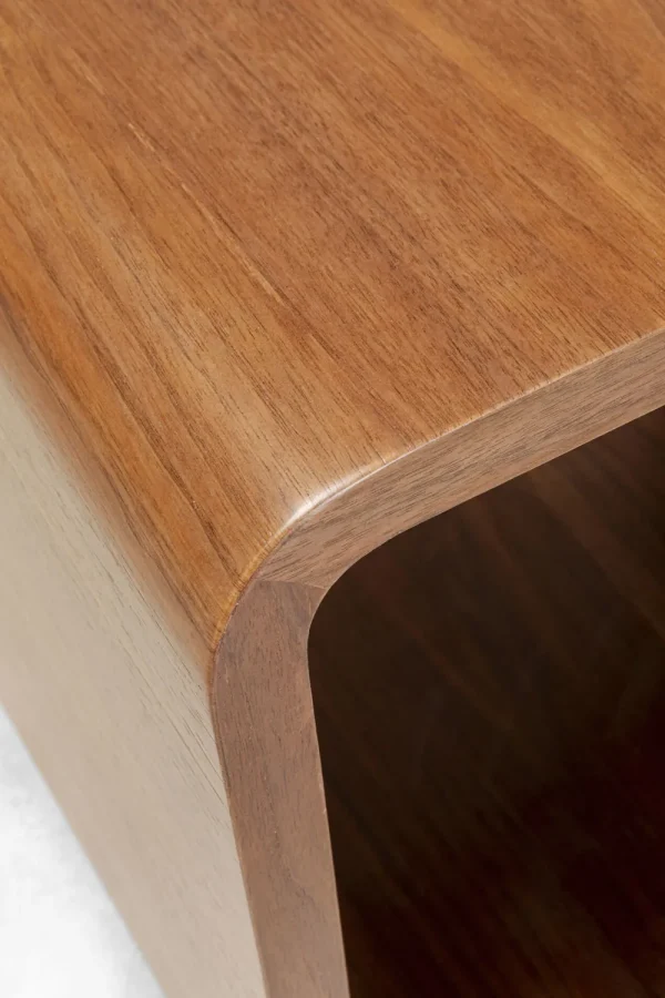 KARE Design Lounge Cube MDF Walnut