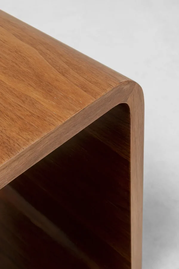 KARE Design Lounge Cube MDF Walnut