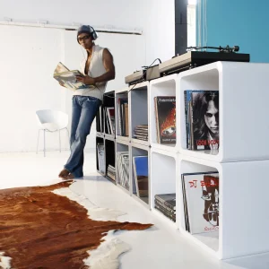 KARE Design Lounge Cube MDF Wit