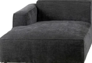 KARE Design Modulaire Bank Henry Elements Ottomane Grey Left