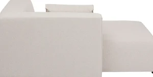 KARE Design Modulaire Bank Infinity Ottomane Elements Cream Left 182cm