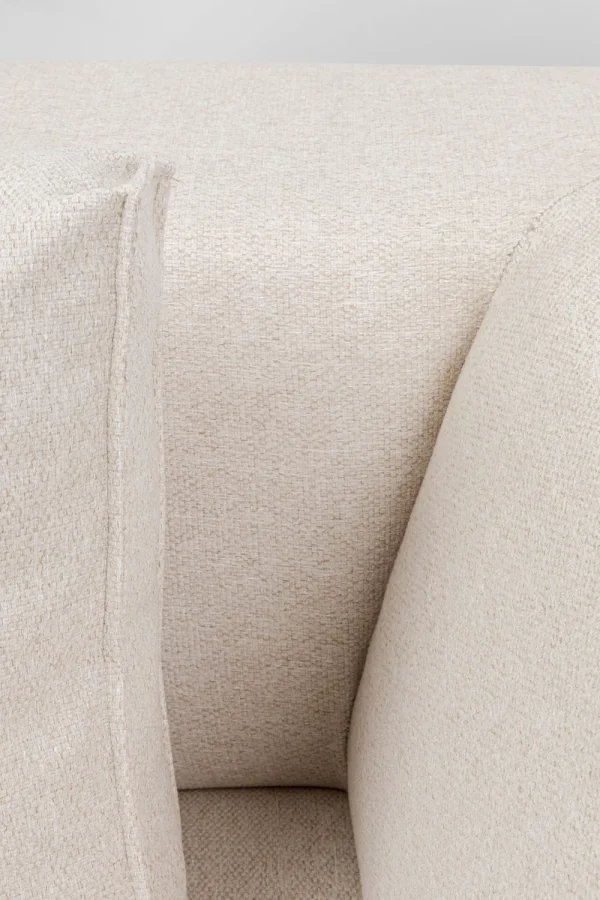 KARE Design Modulaire Bank Infinity Ottomane Elements Cream Left 182cm