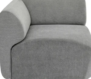 KARE Design Modulaire Bank Lucca Corner Elements Grey 86cm