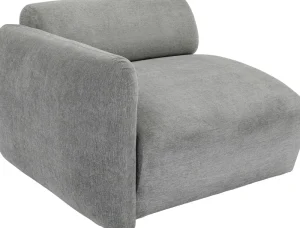 KARE Design Modulaire Bank Lucca End Corner Elements Left Grey 89cm