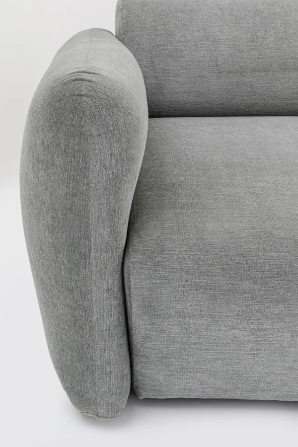 KARE Design Modulaire Bank Lucca End Corner Elements Left Grey 89cm