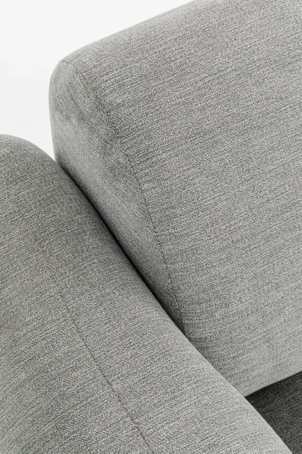 KARE Design Modulaire Bank Lucca End Corner Elements Left Grey 89cm