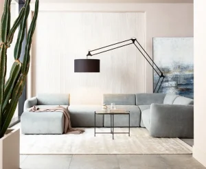 KARE Design Modulaire Bank Lucca End Corner Elements Right Grey 89cm