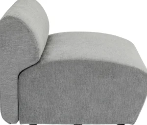 KARE Design Modulaire Bank Lucca Middle Elements Grey 76cm
