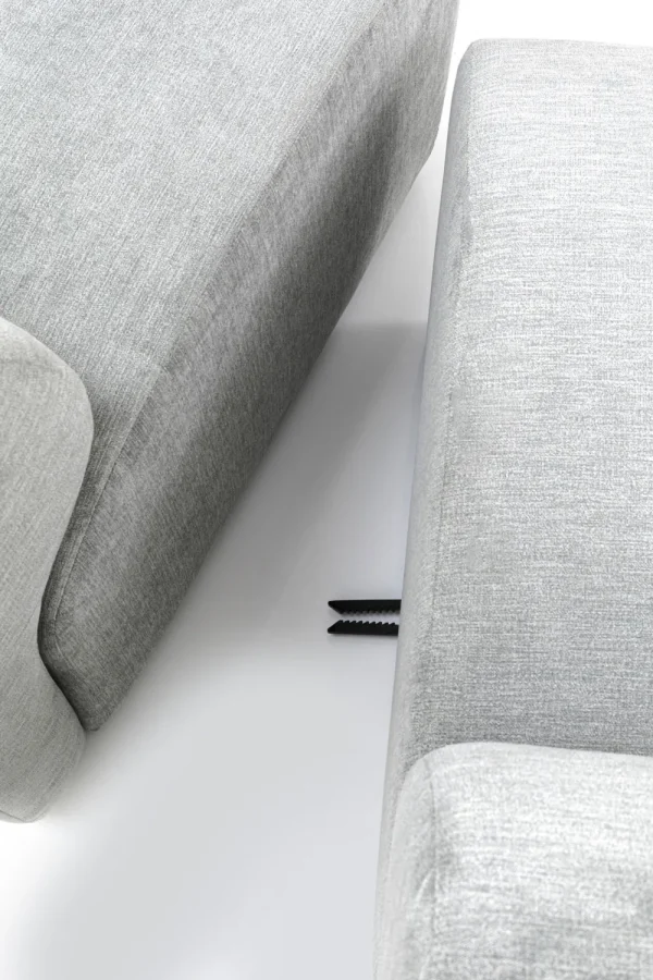 KARE Design Modulaire Bank Lucca Middle Elements Grey 76cm