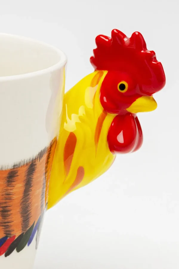 KARE Design Mok Funny Animal Rooster 12cm