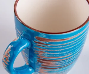 KARE Design Mok Swirl Blauw