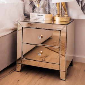 KARE Design Nachtkastje Luxury Champagne 2 Lades