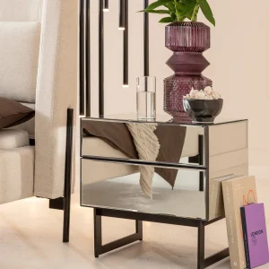 KARE Design Nachtkastje Soran Black 49x50cm