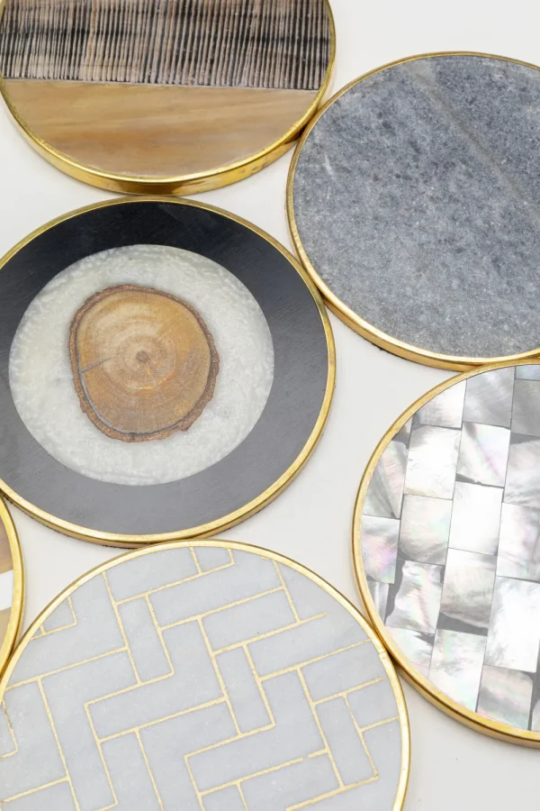 KARE Design Onderzetters Nature (6/Set)