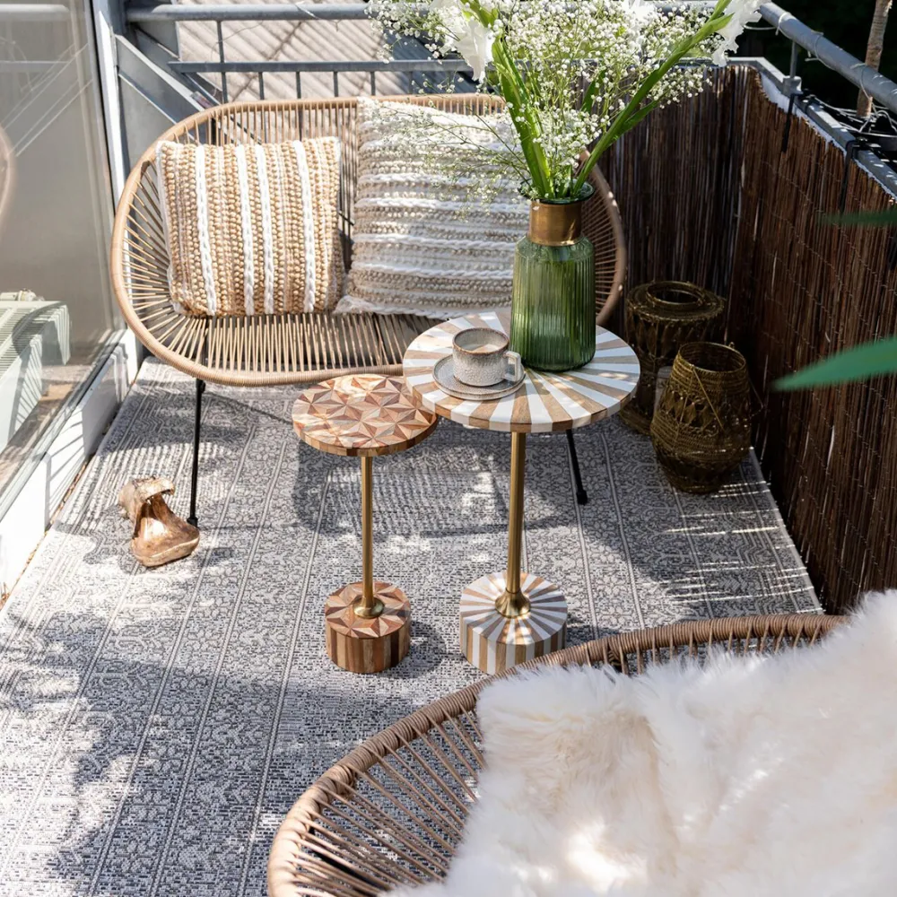 outdoor_vloerkleed_medaillon_xcm_0.webp KARE Design Outdoor Vloerkleed Medaillon 160x230cm