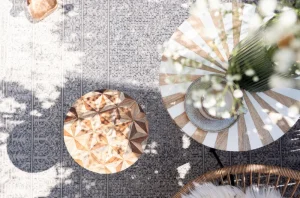 KARE Design Outdoor Vloerkleed Medaillon 160x230cm