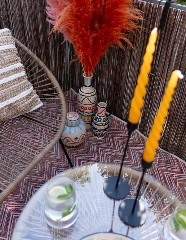 KARE Design Outdoor Vloerkleed Zigzag Red 160x230cm