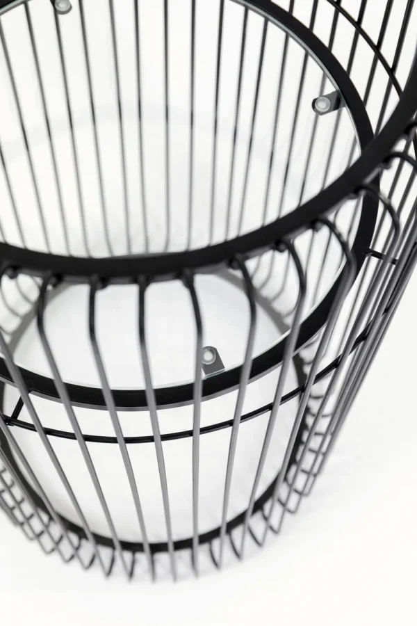 KARE Design Plantenbak Wire Black 70cm