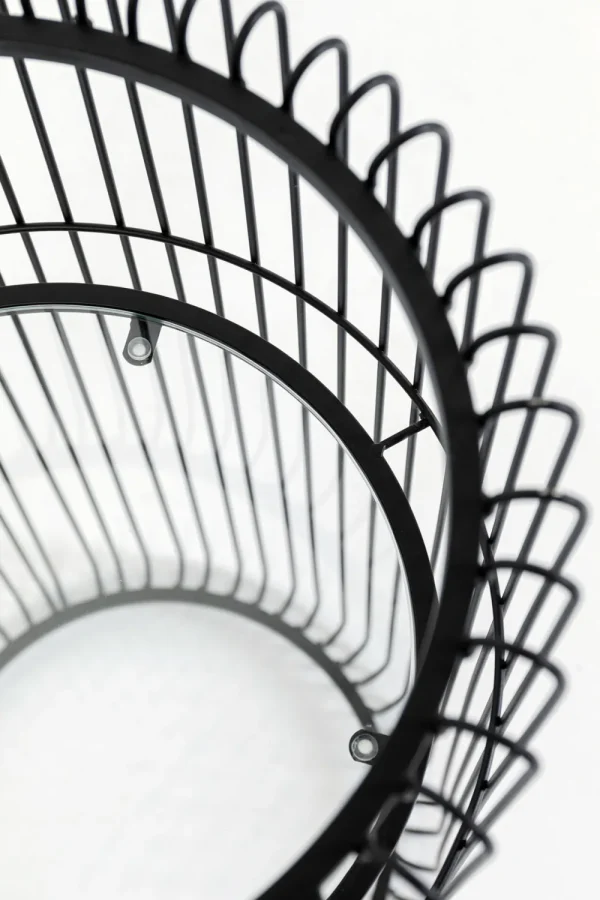 KARE Design Plantenbak Wire Black 70cm