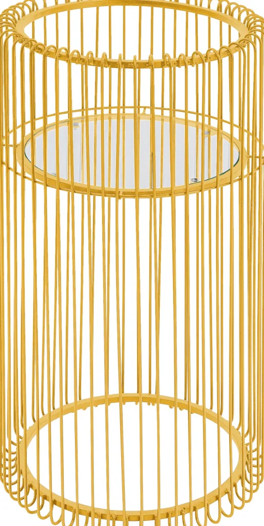 KARE Design Plantenbak Wire Gold 70cm