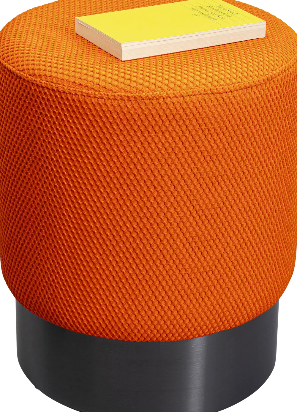poef_jody_orange_mesh_black_cm_1.webp KARE Design Poef Jody Orange Mesh Black 35cm
