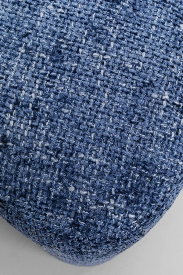 KARE Design Poef Lovely Blauw 36x34cm