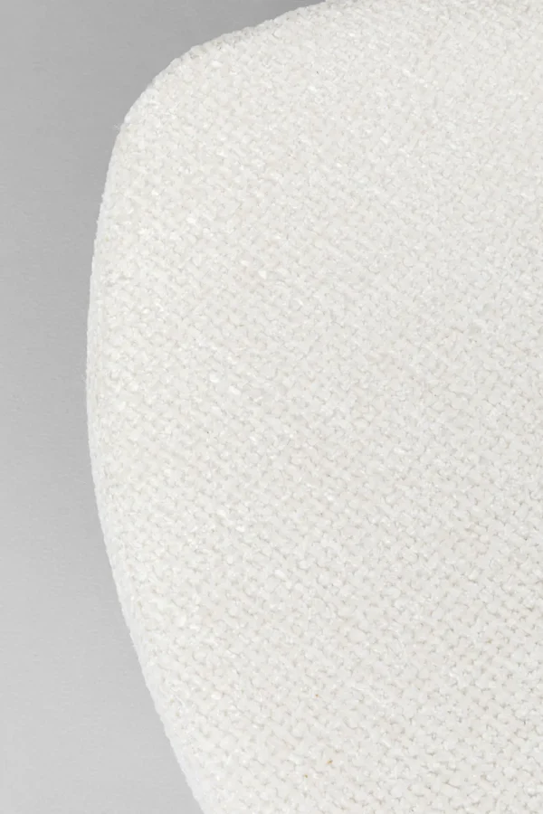 KARE Design Poef Lovely Cream 36x34cm