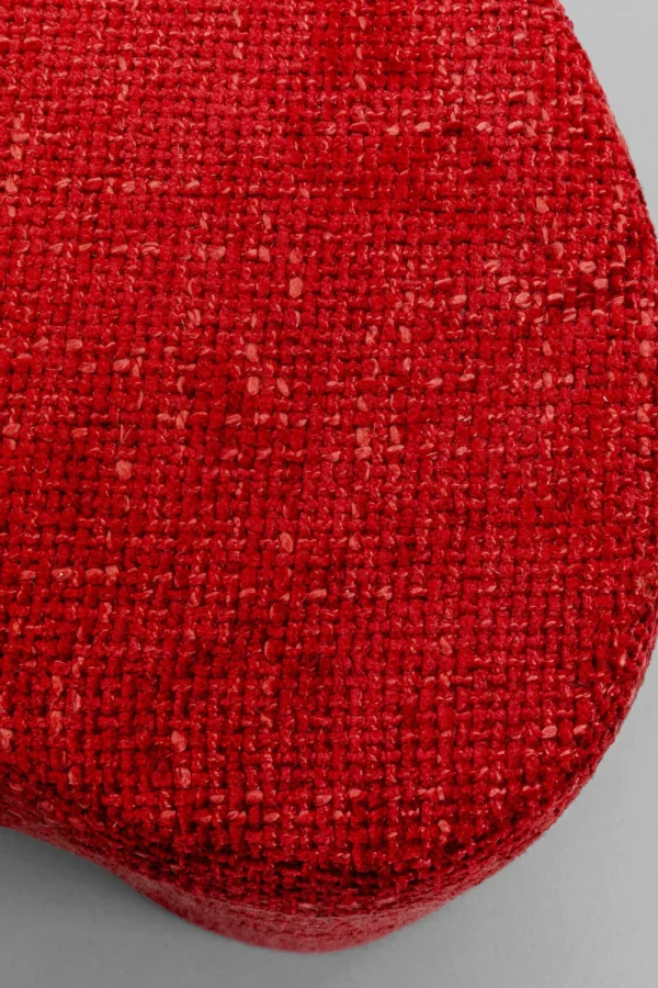KARE Design Poef Lovely Rood 36x34cm