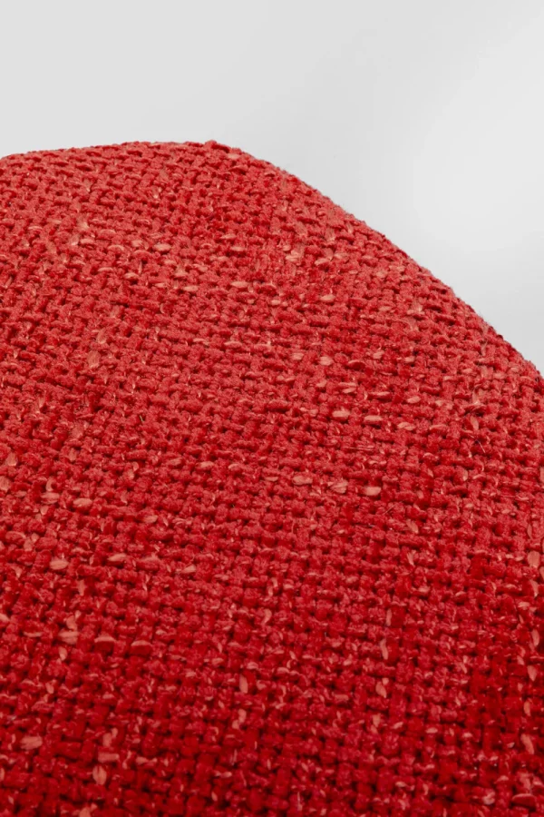 KARE Design Poef Lovely Rood 36x34cm