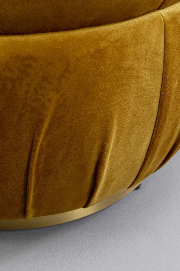 KARE Design Poef Nube Yellow 56cm