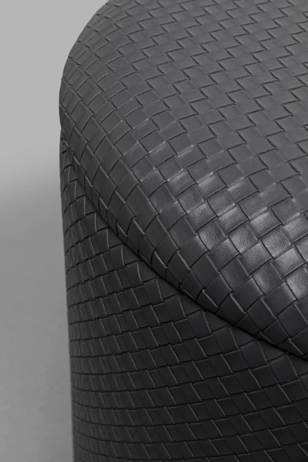 KARE Design Poef Venezia Storage Black 40cm