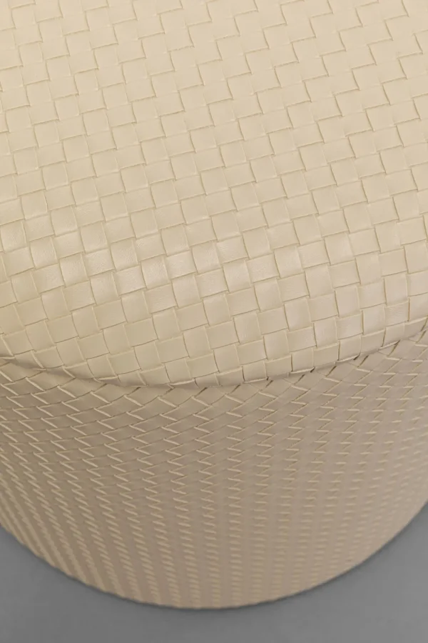 KARE Design Poef Venezia Storage Cream 40cm